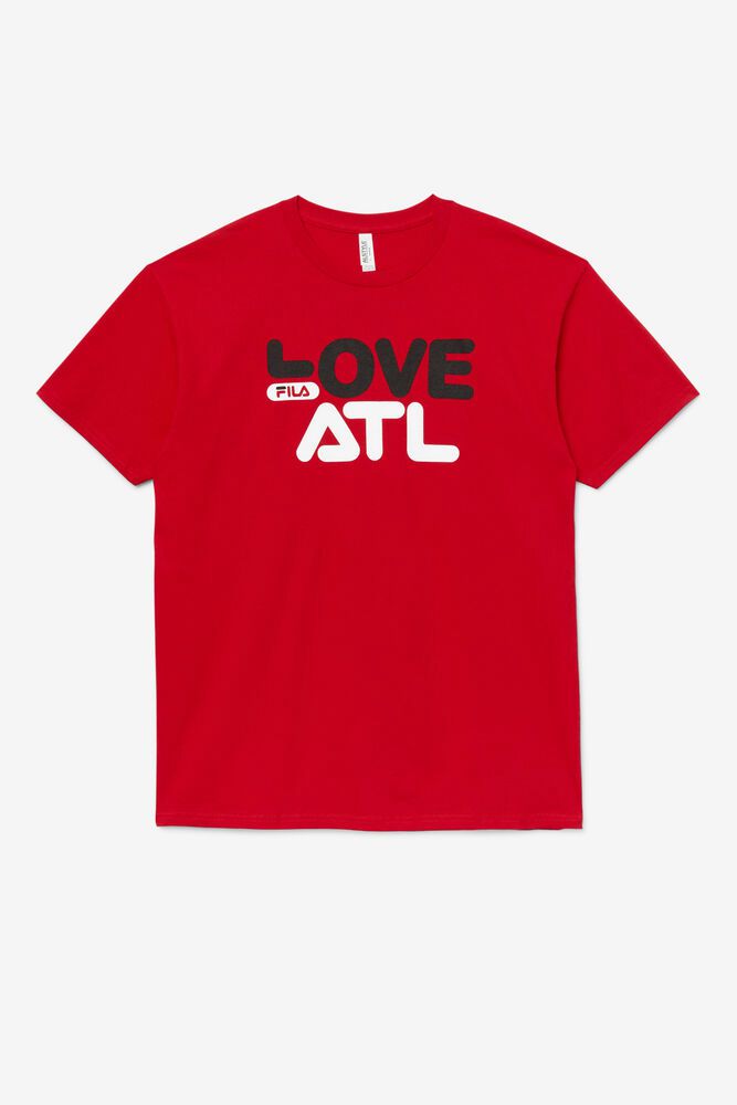 Fila T-Shirt Herre Rød Love Atl AJN-639014